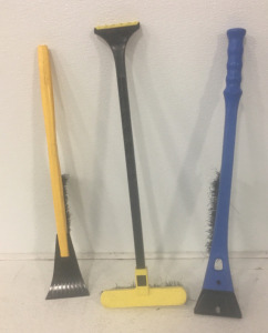 (3) different Auto Drive Snow Brush
