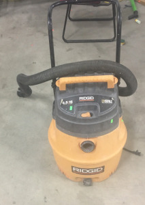 Vintage RIDGID Vaccum 6.5 Peak HP 16 Gallon