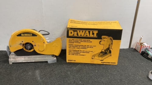 DeWALT 14” Chop Saw