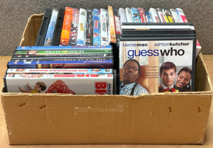 Box Of DVD Movies