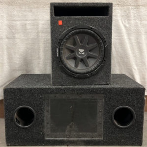 2 Box Speakers