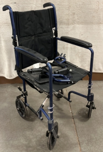 Nova Dark Blue Wheel Chair