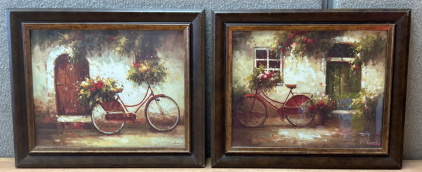 Pair of Framed Prints by D. Lakewood