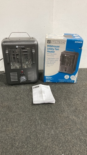 Milkhouse Utility Fan Heater