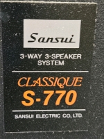 Sansui S-770 Speakers, JBL Radiance Speakers - 4