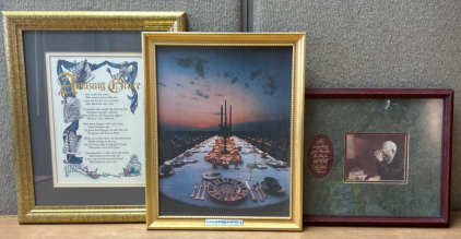 (3) Religious Picture Frames