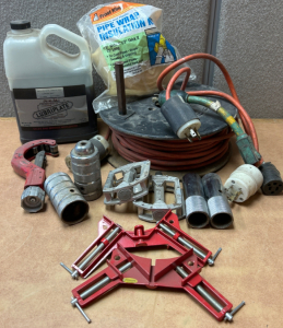 Bike Parts, Clamps, Extension Cord And More