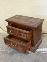 (2) Drawer Nightstand and Filing Cabinet - 4