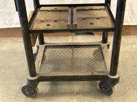 Metal Rolling Cart with Built in Vise - 2