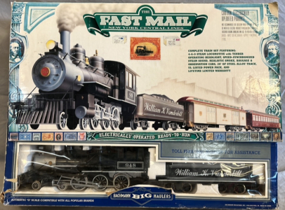 The Fast Mail New York Central Lines ( Authentic “G” Scale)