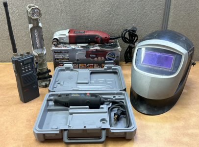 Welding Helmet, Chicago Electric Power Tool, Craftsman Dremel And More