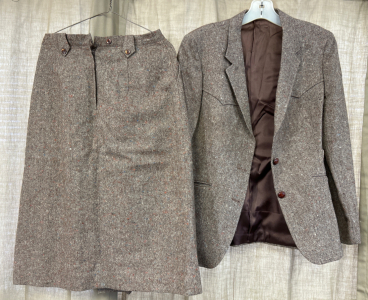 Vintage Wear: Skirt and Blazer