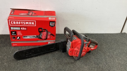 Craftsman 2-Cycle 42cc 14” Chainsaw