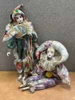 Vintage Jester Clown Dolls - 4