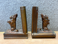 (2) Pairs Of 4-4.5” Bookends - 2