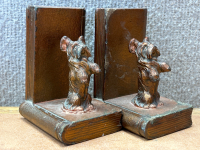 (2) Pairs Of 4-4.5” Bookends - 3