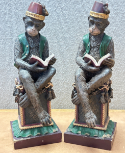 Pair of 12” Tall Bookends