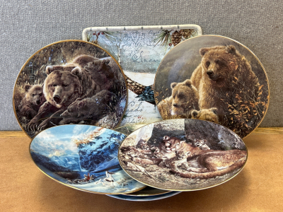 (8) Collectible Plates