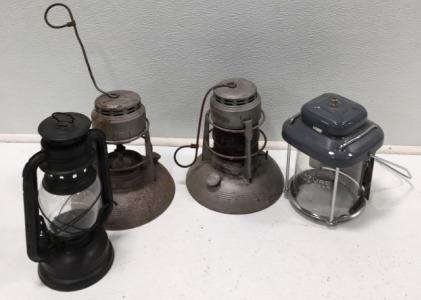 (4) Oil Lamps
