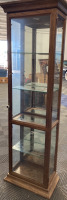 Mirrored Display Case - Locked