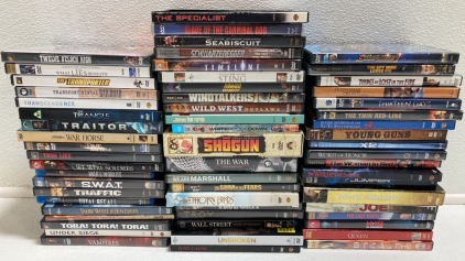 (59) Assorted DVD Movies