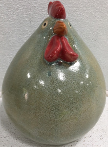 11&rdquo; Ceramic Rooster