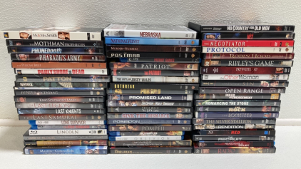 (60) Assorted DVD Movies