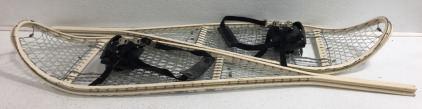 (1) Vintage Pair of U.S. Military Snowshoes U.S. 1979 Flagpole Inc.