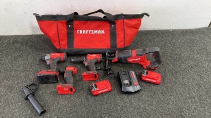 Craftsman Cordless Tools, Batteries, Flashlight and More!