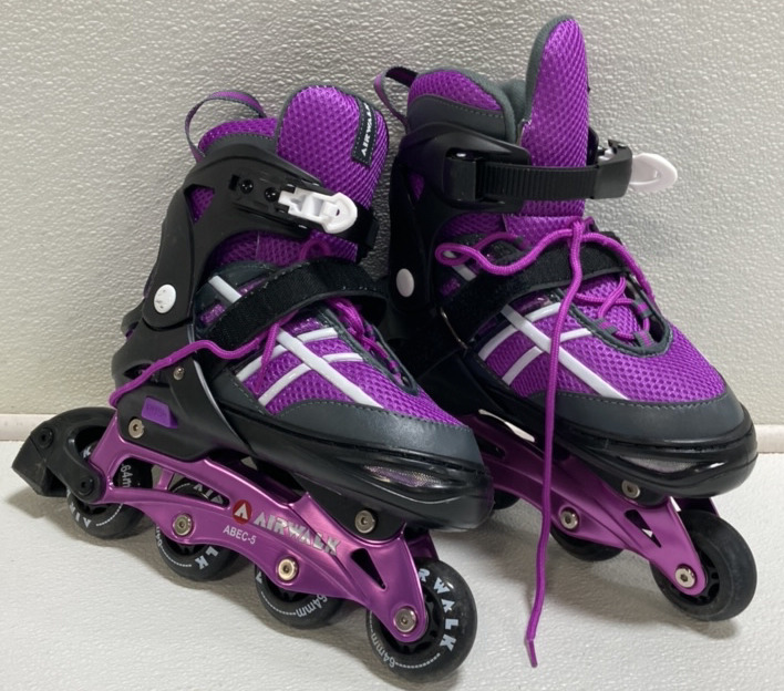 Airwalk Purple Youth Roller Blades