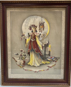 Framed Stan David Asian Art