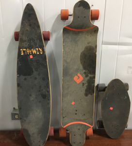 (2) LongBoards And (1) Mini Board