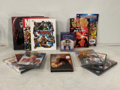 Various Books And Movies, (1) Box Of The Wisdom Of Avalon Oracle Reading Cards