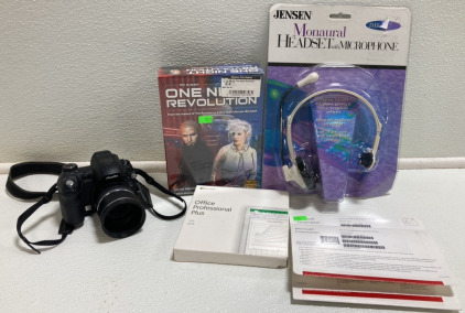FinePix Digital Camera, One Night Revolution Card Game, Computer Headset, Microsoft Office, Windows 10, Windows 11