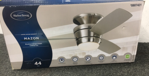 Brushed Nickel Ceiling Fan