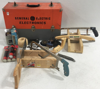 GE Electronics Toolbox & Assorted Tools