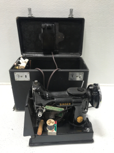 Small Black Singer Sewing Machine