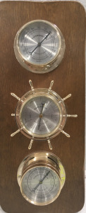 Springfield Nautical Thermometer, Barometer, & Humidity Meter