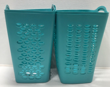 (4) Tall Rubber Laundry Baskets