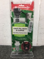 Fluidmaster Toilet Fill Valve & Flapper