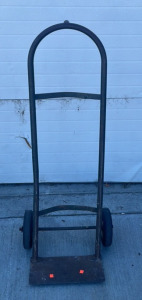 Vintage Hand Truck Dolley With Solid Rubber Wheels