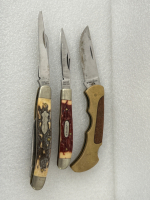 (3) Folding Knives