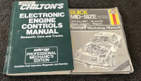 Chilton’s Eletronic Engine Book and Buick Mid-Size Owners Manual