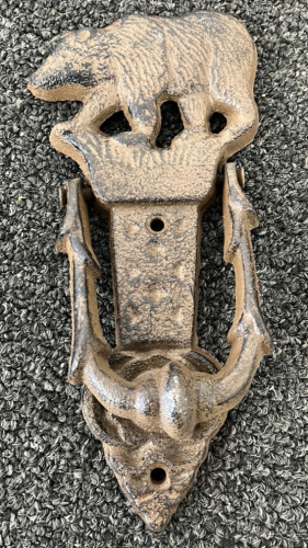 Cast Iron Bear Door Knocker