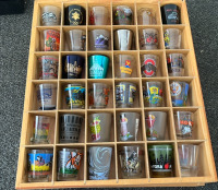 Shot Glass Collection w/ Displays - 3