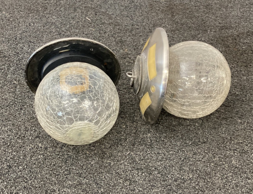 Solar Crackled Glass Lights (2)