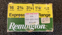 (25) Rnds. Remington Express Long Range 16 Ga Ammo - 4