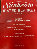 Heated Fleece Blanket - 3