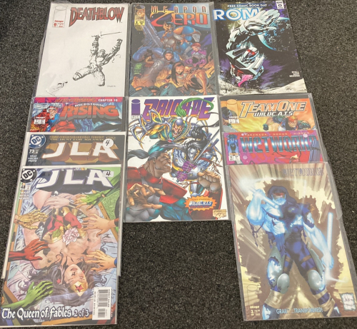 (10) Collectible Comic Books