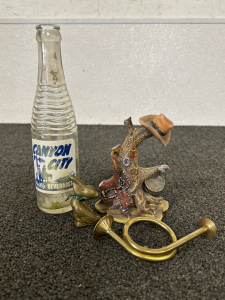 Vintage Bottle and Decor